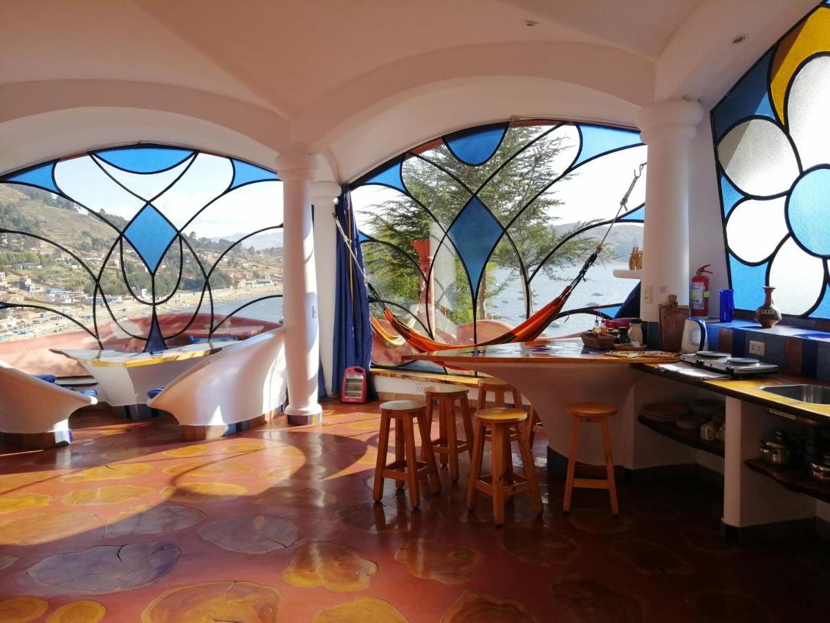 Hostal Las Olas Copacabana  Esterno foto