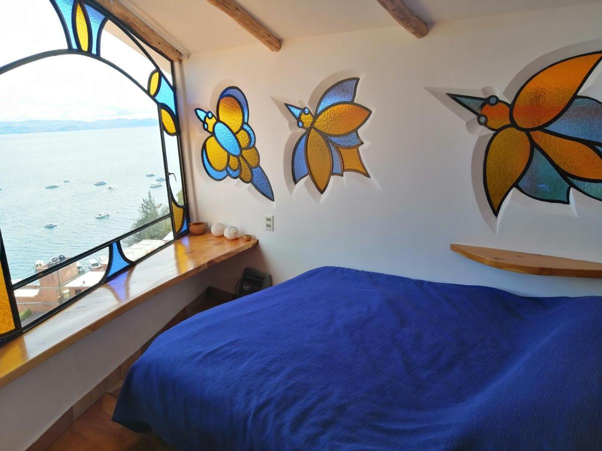 Hostal Las Olas Copacabana  Esterno foto